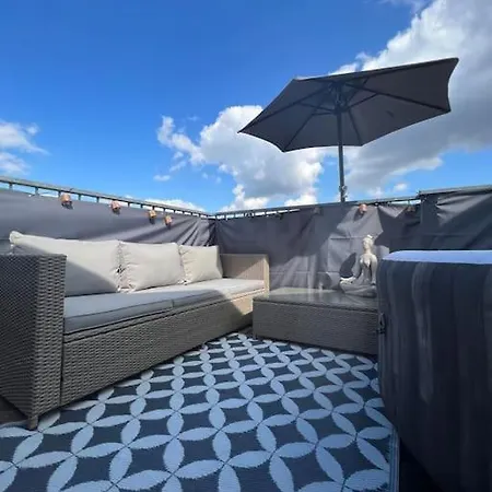 公寓 Pretty Rooftop Jacuzzi 开姆尼茨